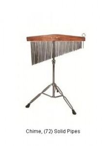 Chime (72) Solid Pipes 排鈴連架 (SC72)