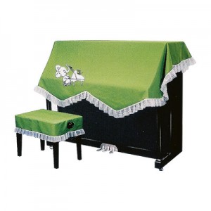 PHC 半身 卡通琴披+凳套 (綠色)