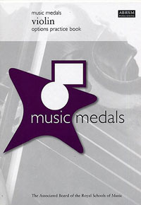 Music Medals Violin Practice Book