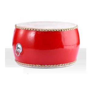 中國小紅鼓 10寸 (Φ33 h18cm)