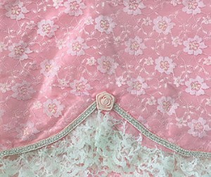 PTC 呢士 琴頂布 (粉紅)