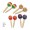 Wooden Maracas(Round) 10" (Palm) -