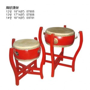 蘇州 扁鼓12寸連架 (Φ16