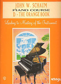 JW Schaum Piano Course D - Orange