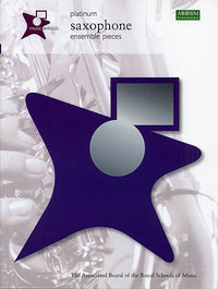 Music Medals Saxophone (Platinum)