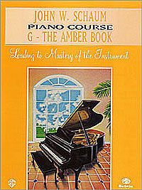 JW Schaum Piano Course G - Amber