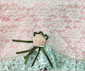 PTC 小花呢士 琴頂布 (粉紅)