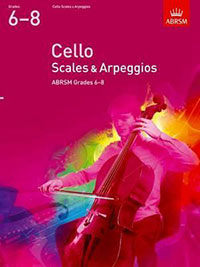 Cello Scales & Arpeggios 2012+ G.6-8 *