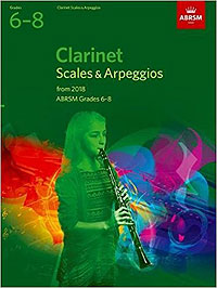 Clarinet Scales & Arpeggios G.6-8 2018+