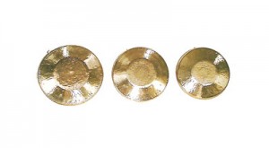 虎音鑼 31cm 連棒子(高音)