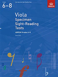 Viola Sight Reading Tests 2012+ G.6-8