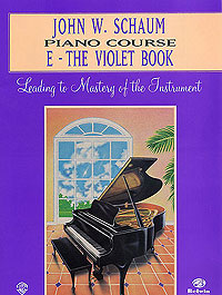 JW Schaum Piano Course E - Violet *