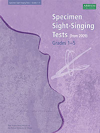 Specimen Sight-Singing Tests G.1-5