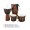 Mini Djembe 12 (h)23 cm *