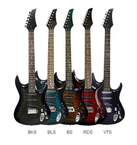 Ragers TG-301 (RDS) 虎紋電結他 *