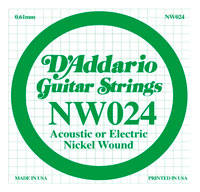 Elec D'Addario NW024 -