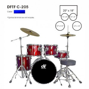 5p Drum Set DFTF C-205