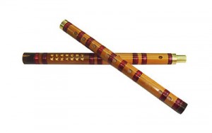 杭州 活節笛子 高級銅接角鑲 F調