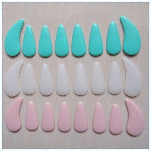 古箏甲 (粉綠) 8p