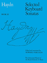 Haydn Selected Keyboard Sonatas 3 (AB)