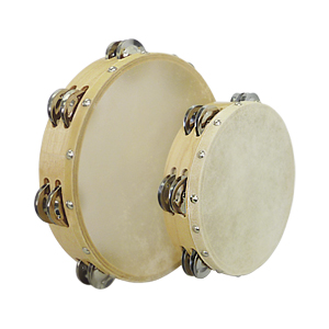Tambourine 皮面木邊鈴鼓 (Lazer) 8" 2R