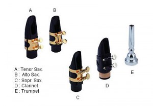 Mouth Piece Sax. Sopr. Sax. (LB-365C)